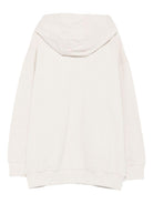 Felpa per bambino Balmain Kids beige con chiusura con zip BX4P50 Z3183 107NE BALMAIN KIDS 