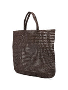 Borsa per bambina Douuod Kids marrone con texture intrecciata DY0A08 Z3929 334 DOUUOD KIDS 