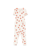 Set t-shirt e pantaloni per neonata Mini Rodini bianco con stampa grafica 2564010111 OFF-WHITE MINI RODINI 