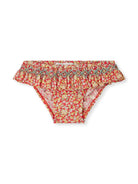Slip bikini Sardinia per neonata Bonpoint rosso con inserto increspato C05XSSW00001 651A BONPOINT KIDS 