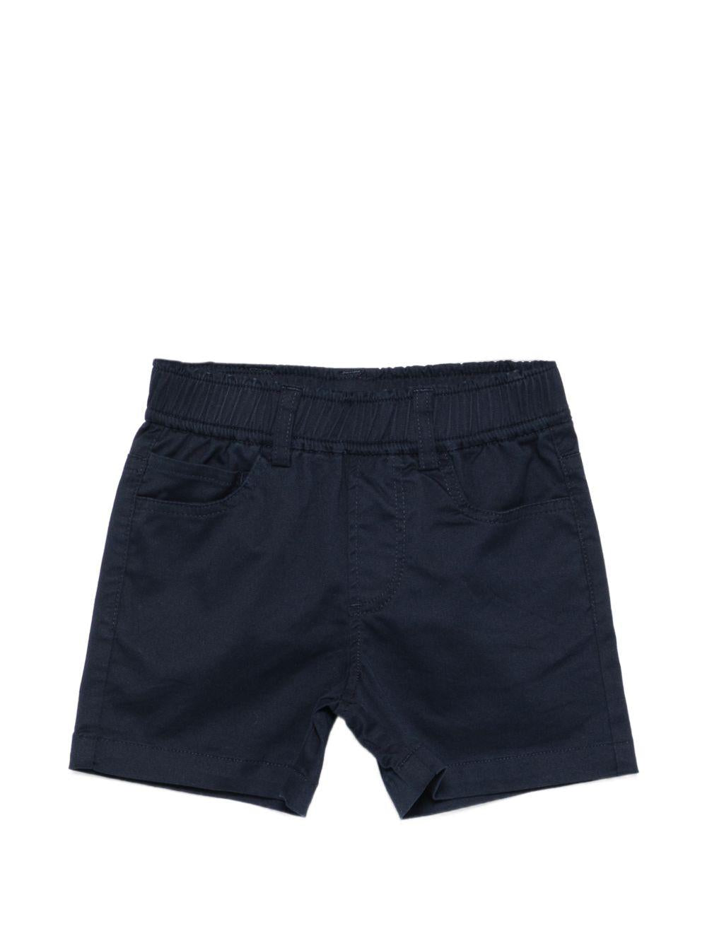 Shorts per neonato Trussardi Junior blu con vita elasticizzata TIP26074BE BLUE EST. TRUSSARDI KIDS 