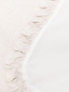 Coperta per neonati La Stupenderia beige con bordo arricciato 2CBCO50 D12PIN LA STUPENDERIA 