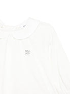 T-shirt per neonata Douuod Kids bianca con colletto alla Peter Pan DY8000 Z3708 101 DOUUOD KIDS 
