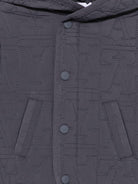 Giubbino per neonato Emporio Armani Kids blu scuro con finitura trapuntata EB001526 AF28746 UA030 EMPORIO ARMANI KIDS 