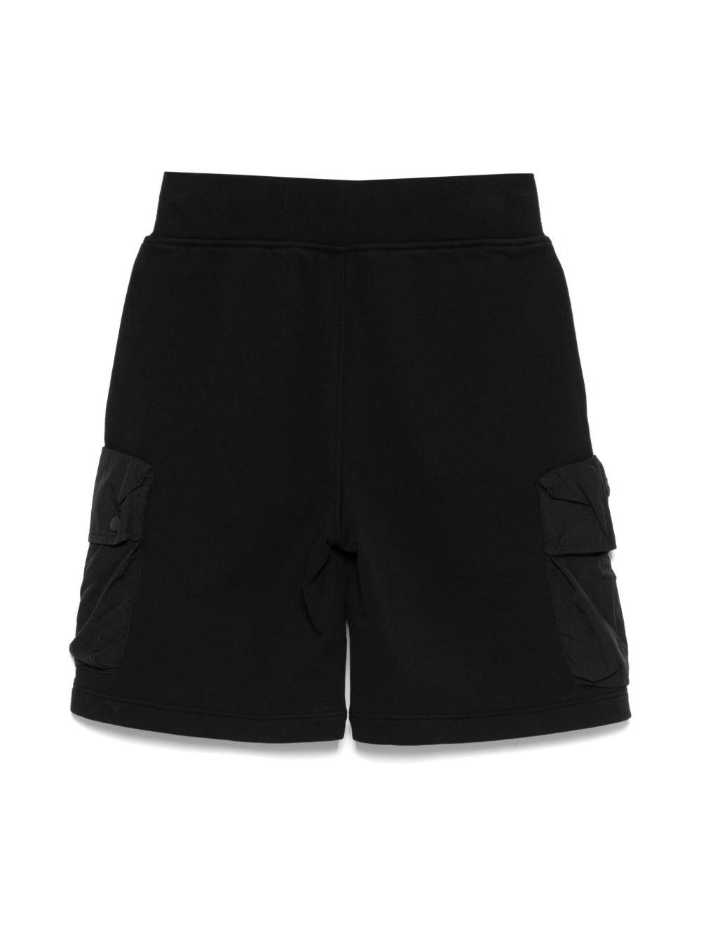 Shorts sportivi per bambino C.P. Company Kids nero con tasche laterali CUQ00ELCA69 60100 C.P.COMPANY KIDS 