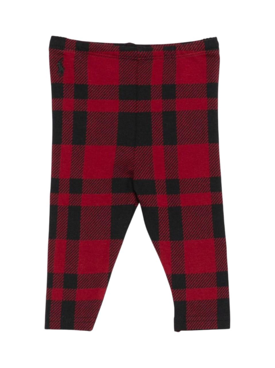 Pantaloni per neonata Polo Ralph Lauren Kids rossi con motivo a quadri 310981083 500 Ralph Lauren kids 