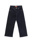 Jeans per bambino Missoni Kids in denim blu con tasca con ricamo a zigzag MZ6H40 Z3664 620 MISSONI KIDS 