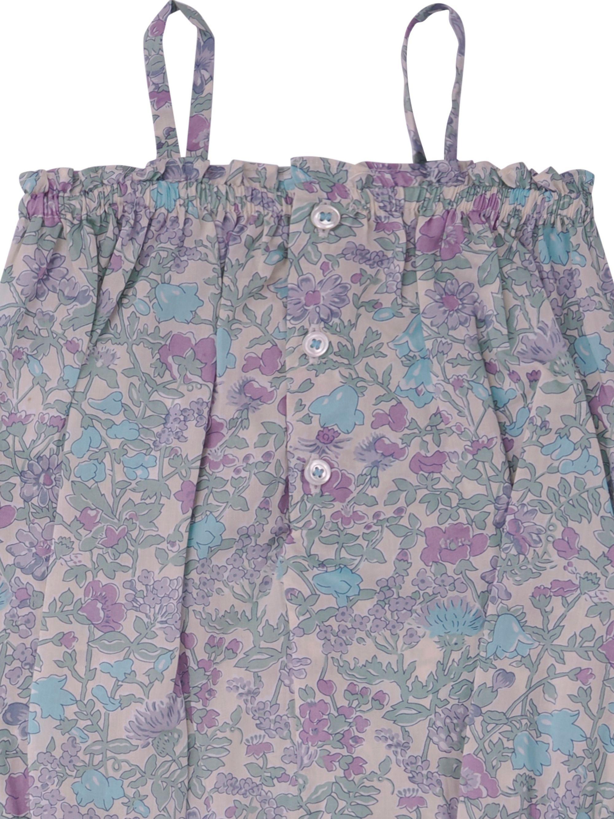 Body per neonata Bonpoint beige con stampa grafica a fiori C06NOVW00001 556 BONPOINT 