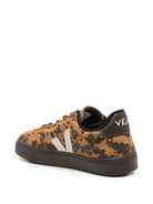 Sneakers per bambini Veja Kids marrone cammello con punte arrotondate SY0322313 CAMEL WILD COUNTRY VEJA KIDS 