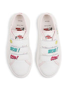 Scarpe per bambina The Marc Jacobs x Mickey Mouse bianche con punta tonda W60824 10P THE MARC JACOBS KIDS 