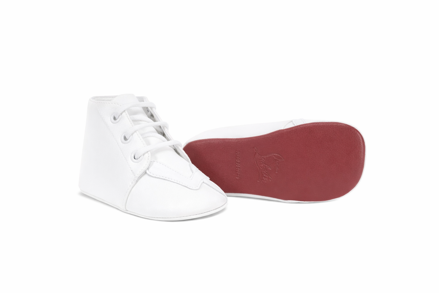 Sneakers Baby Love per neonati Christian Louboutin Kids bianche con punta squadrata 3250142 W302 CHRISTIAN LOUBOUTIN KIDS 
