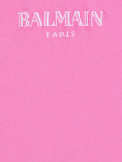 Costume da bagno per bambina Balmain Kids rosa con stampa logo BYCA09 Z0005 552BC BALMAIN KIDS 
