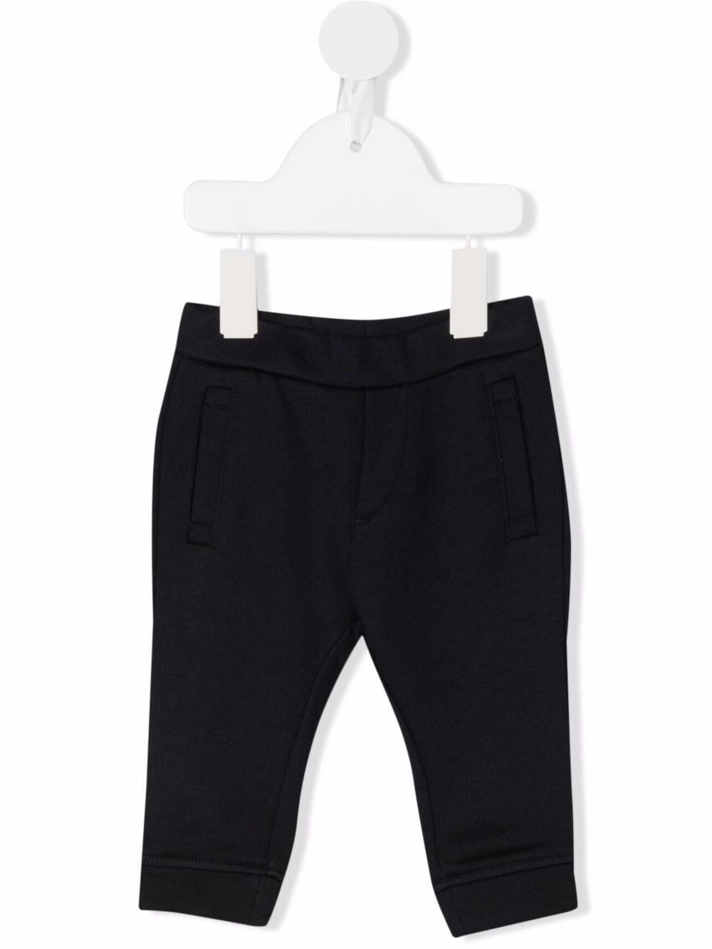 Pantaloni per neonato Emporio Armani Kids blu con tasche laterali a soffietto 8NHPS9 1JRIZ 0920 EMPORIO ARMANI KIDS 