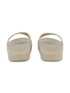 Ciabatte per bambino Boss Kids beige con dettaglio con logo J52799 249 BOSS KIDS 