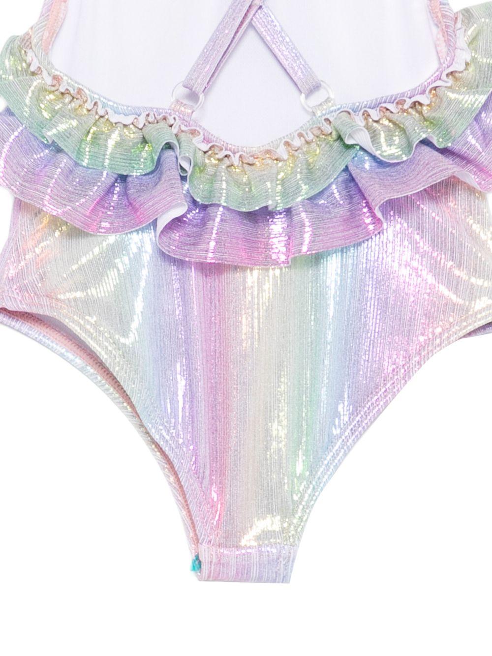 Costume da bagno per neonata Billieblush multicolore con effetto metallizzato U21796 Z41 BILLIEBLUSH KIDS 