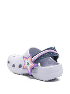 Ciabatte per bambina Crocs Kids viola con dettaglio cuore 211892 FRGP CROCS KIDS 
