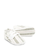 Scarpe primi passi per neonato Colorichiari bianco e verde a righe MN958467 4878 35 COLORICHIARI KIDS 