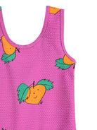 Costume per neonata Bobo Choses fucsia con stampa grafica all-over B126AB111 561 BOBO CHOSES KIDS 