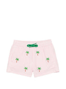 Costume per bambino MC2 Saint Barth Kids rosa con motivo a righe verticali JEA00 11 02173L MC2 ST. BARTH KIDS 