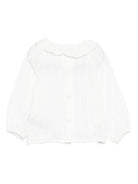 Camicia per neonata Paz Rodríguez bianca con colletto arricciato 006-153044 60 T2011 PaZ RODRIGUEZ 
