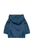 Giacca per neonato K Way Kids blu con cappuccio e zip K2132MW C10 K-WAY KIDS 