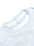 Set di due bavaglini per neonato Petit Bateau azzurri con fantasie diverse A0FFQ 01 PETIT BATEAU KIDS 