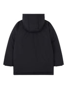 Parka imbottito per bambino BOSS Kids blu con cappuccio J52388 09B BOSS KIDS 