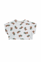 Top per bambina Bobo Choses azzurro con design crop B126AC023 451 BOBO CHOSES 