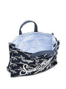 Phone Bag MC2 Saint Barth blu con logo sul davanti PHONE012 00560L MC2 ST. BARTH KIDS 