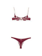 Costume Naomi per donna MC2 Saint Barth rosso con coppe con ferretto NAO0005 00173L MC2 ST. BARTH 