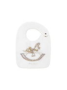 Bavaglino per neonati Atelier Choux bianco con stampa BI-CS-ROH O-U ATELIER CHOUX PARIS 