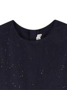 Abito per bambina Billieblush blu in tulle con paillettes U21564 85T BILLIEBLUSH 