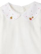 Body per neonata Bonpoint bianco con colletto ricamato W05NUNK00011 002 BONPOINT 
