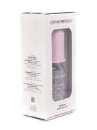 Set biberon per neonata Emporio Armani Kids rosa con stampa con monogramma 409173 CC919 00372 EMPORIO ARMANI KIDS 