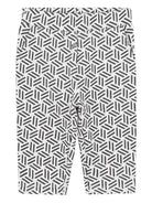 Completo tuta sportiva per neonato Kenzo Kids grigio con motivo con ricamo geometrico K61287 A42 KENZO KIDS 