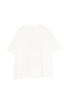 T-shirt per bambini Etro Kids bianca con ricamo orso sul davanti GZ8P31 Z3672 102 ETRO KIDS 