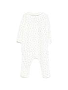 Tutina per neonati Petit Bateau bianca con stampa a cuori A0F2L 01 PETIT BATEAU KIDS 