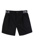 Set 2 pezzi per neonato Karl Lagerfeld Kids bianco con logo Z31077 10P KARL LAGERFELD KIDS 