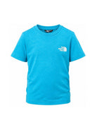 T-shirt per bambino The North Face Kids azzurra con stampa logo NF0A8EFN D7R1 THE NORTH FACE KIDS 