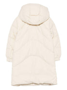 Piumino per bambino Emporio Armani Kids beige con cappuccio EB000490 AF16042 U1156 EMPORIO ARMANI KIDS 