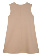 Abito per bambina Michael Kors Kids beige con applicazione R30595 215 MICHAEL KORS KIDS 
