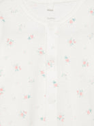 Set tutina cappello e doudou per neonati Petit Bateau bianco con stampa floreale A0F6H 00 PETIT BATEAU KIDS 