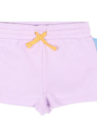 Shorts per neonata Stella McCartney Kids lilla con applicazioni laterali TY6059 Z3409 539 STELLA McCARTNEY KIDS 