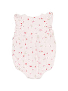 Tutina per neonata Petit Bateau rosa con stampa fiore all-over A0F15 01 PETIT BATEAU KIDS 
