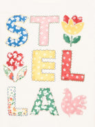 Felpa per bambina Stella McCartney Kids bianca con patch logo TZ4A40 Z3059 101 STELLA McCARTNEY KIDS 