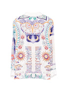 Camicia per bambino Just Cavalli Kids multicolore con colletto classico JBP26072CA INDIA D.MN ROBERTO CAVALLI KIDS 