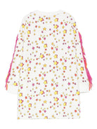 Abito per bambina Stella McCartney Kids bianco con stampa stelle e frange TX1B60 Z3092 103MC STELLA McCARTNEY KIDS 