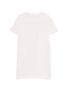 Abito per bambina Palm Angels Kids rosa con maniche corte PGDB002S26JER001 042 PALM ANGELS KIDS 