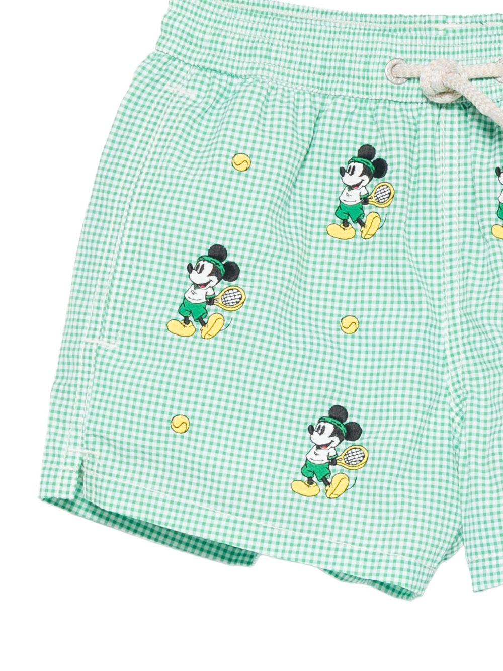 Costume per bambino MC2 Saint Barth Kids x Disney verde con stampa graficaTopolino JEA0011 02176L MC2 ST. BARTH KIDS 