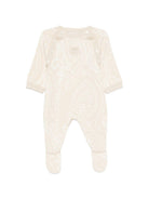 Tutina per neonati Etro Kids beige con motivo paisley GZB500 Z1376 185 ETRO KIDS 